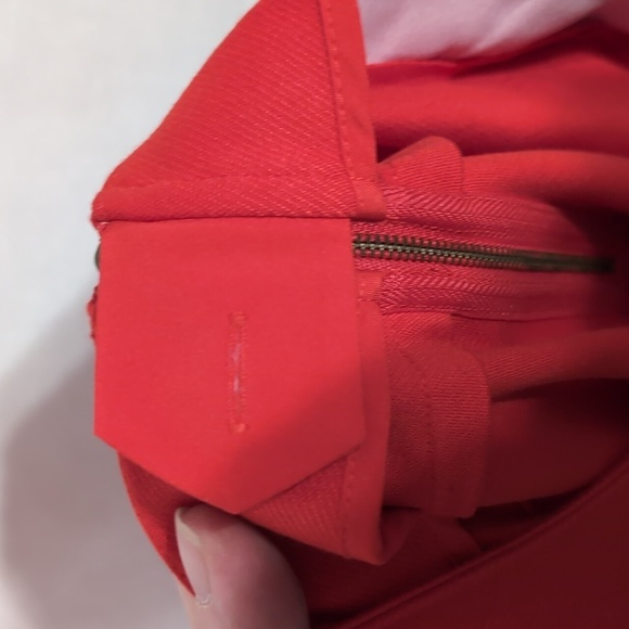 Cabi 3219 Fiery A-Line Ponte Knit Skirt in Sakura Red Size 10 Like New - Picture 6 of 6